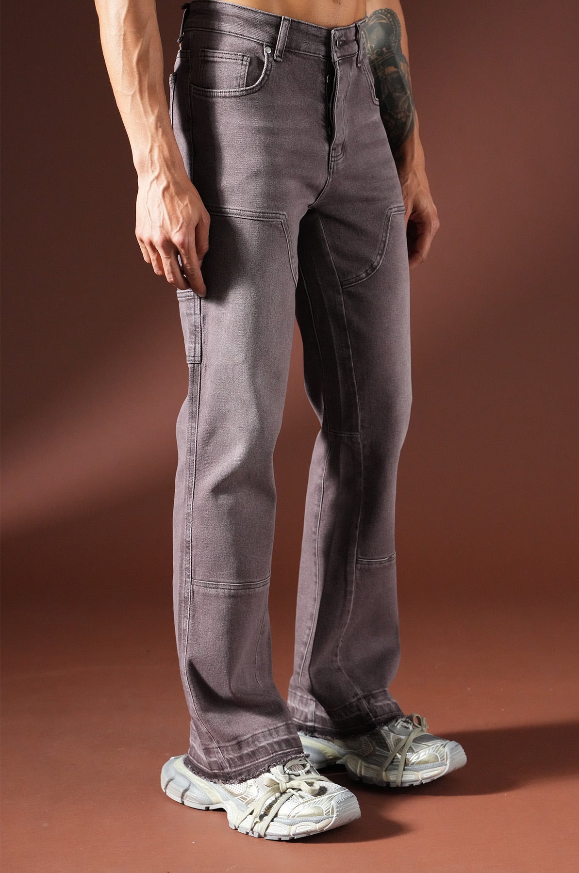 Jean Flare Purple