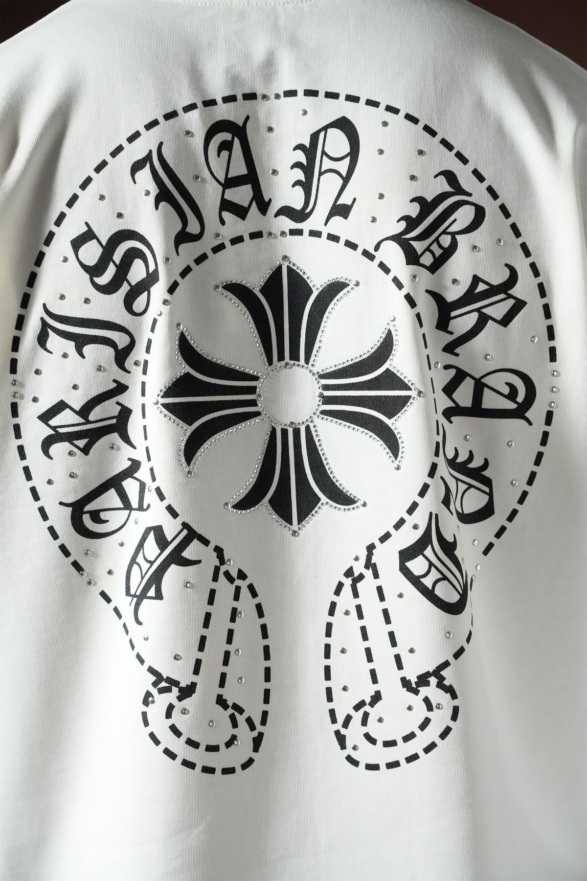 T-shirt Chrome White