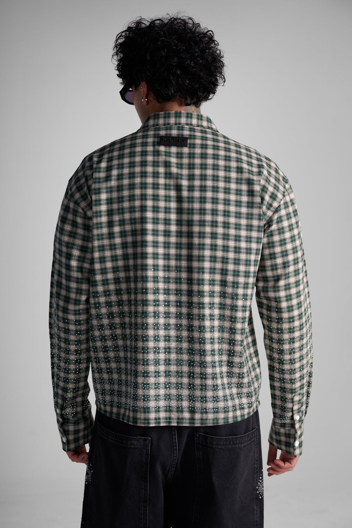 Chemise strass green