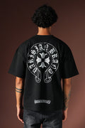 T-shirt Chrome Black