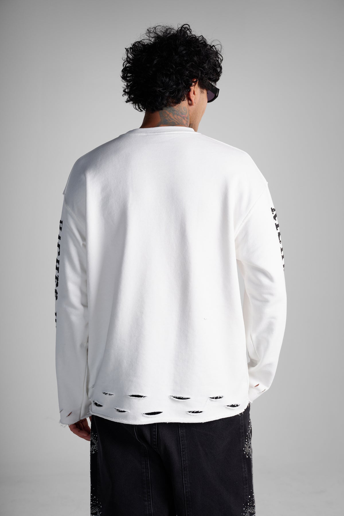 Longue Sleeve White