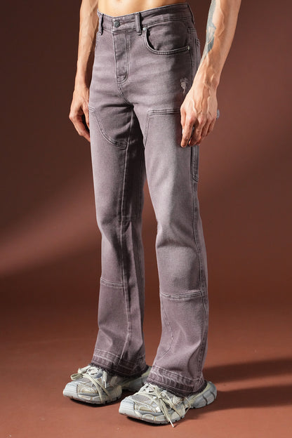 Jean Flare Purple