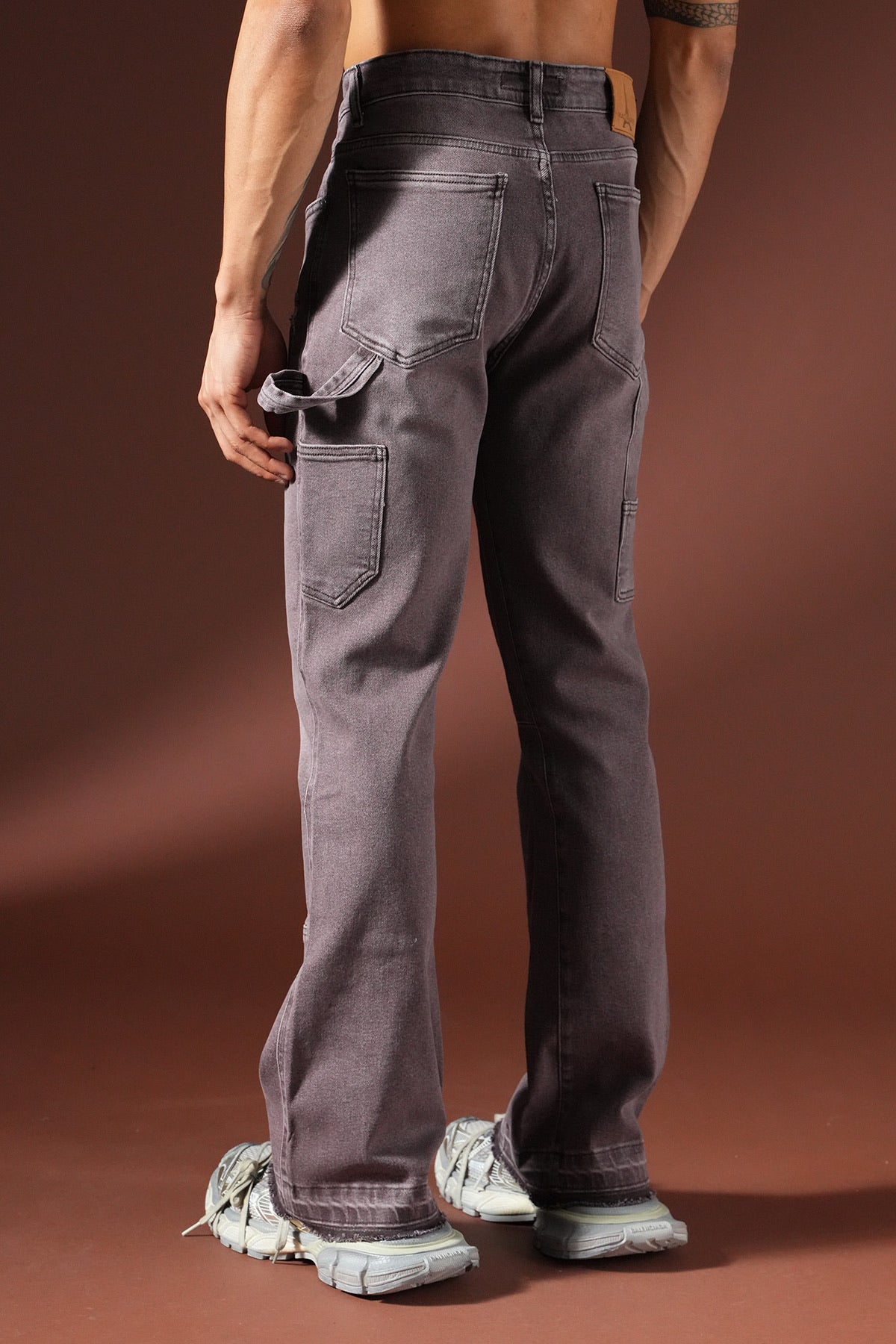 Jean Flare Purple