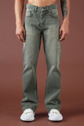Jean Flare Green