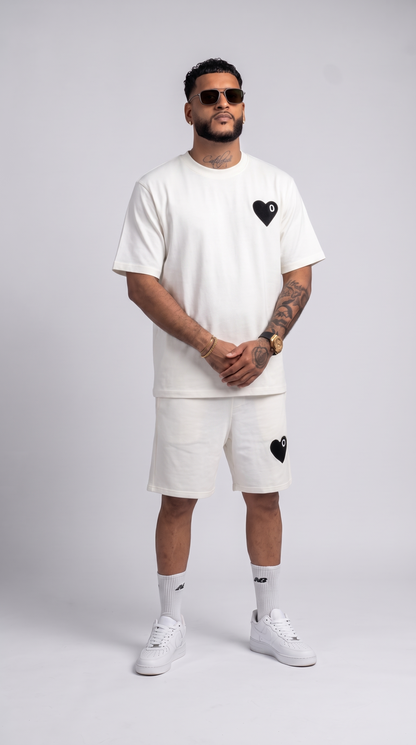 Ensemble Coeur White