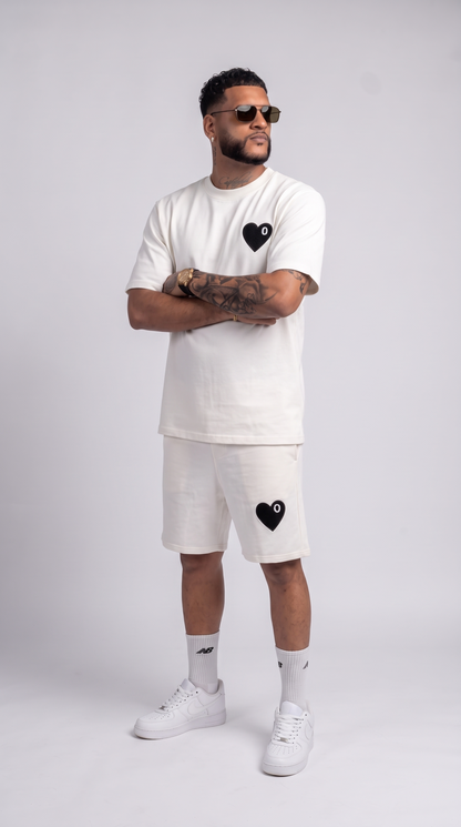 Ensemble Coeur White