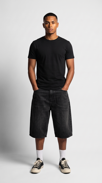 Short Baggy Noir