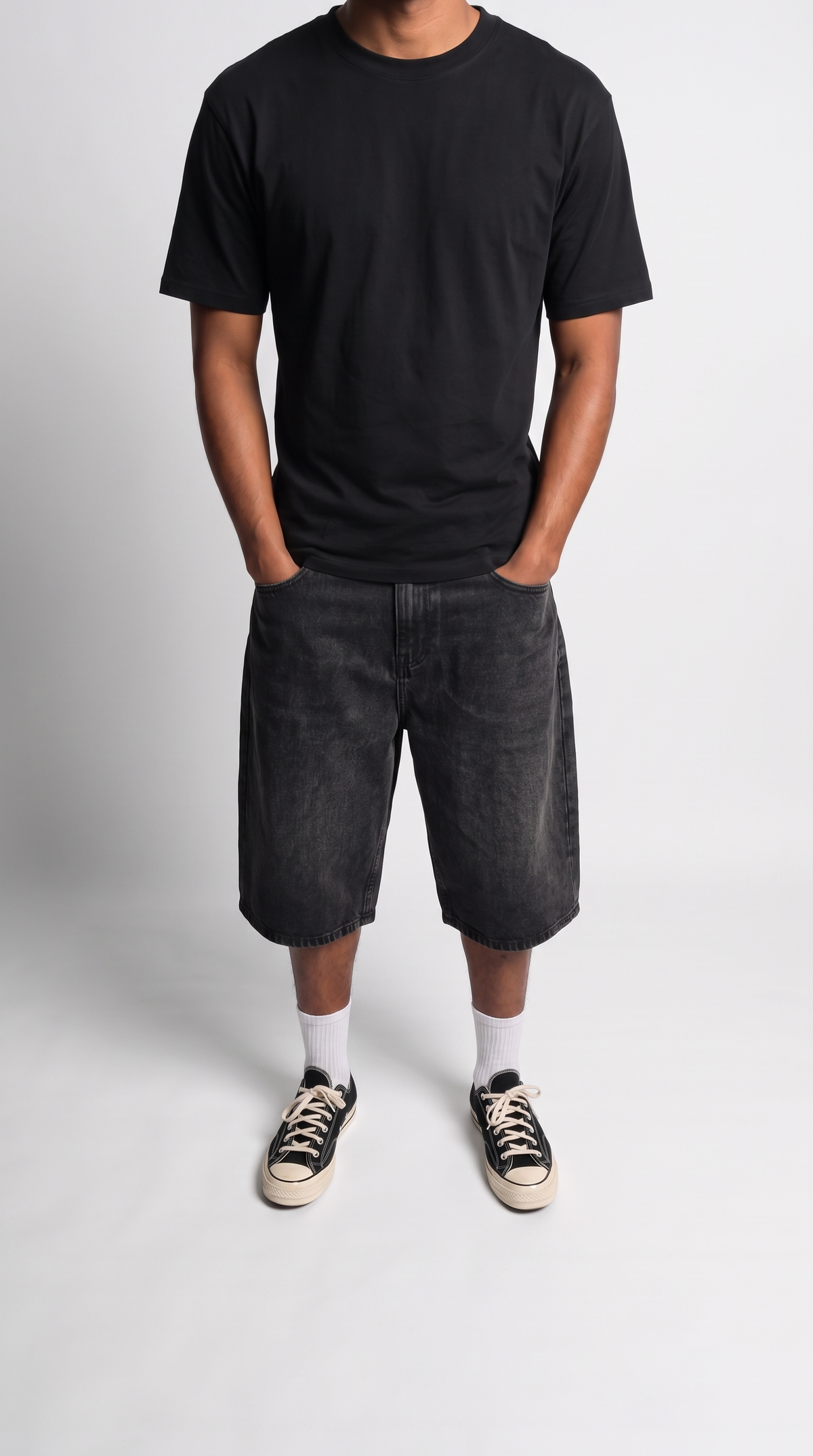 Short Baggy Noir