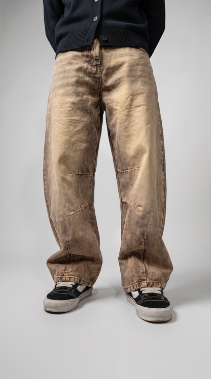 Jean Baggy Brown